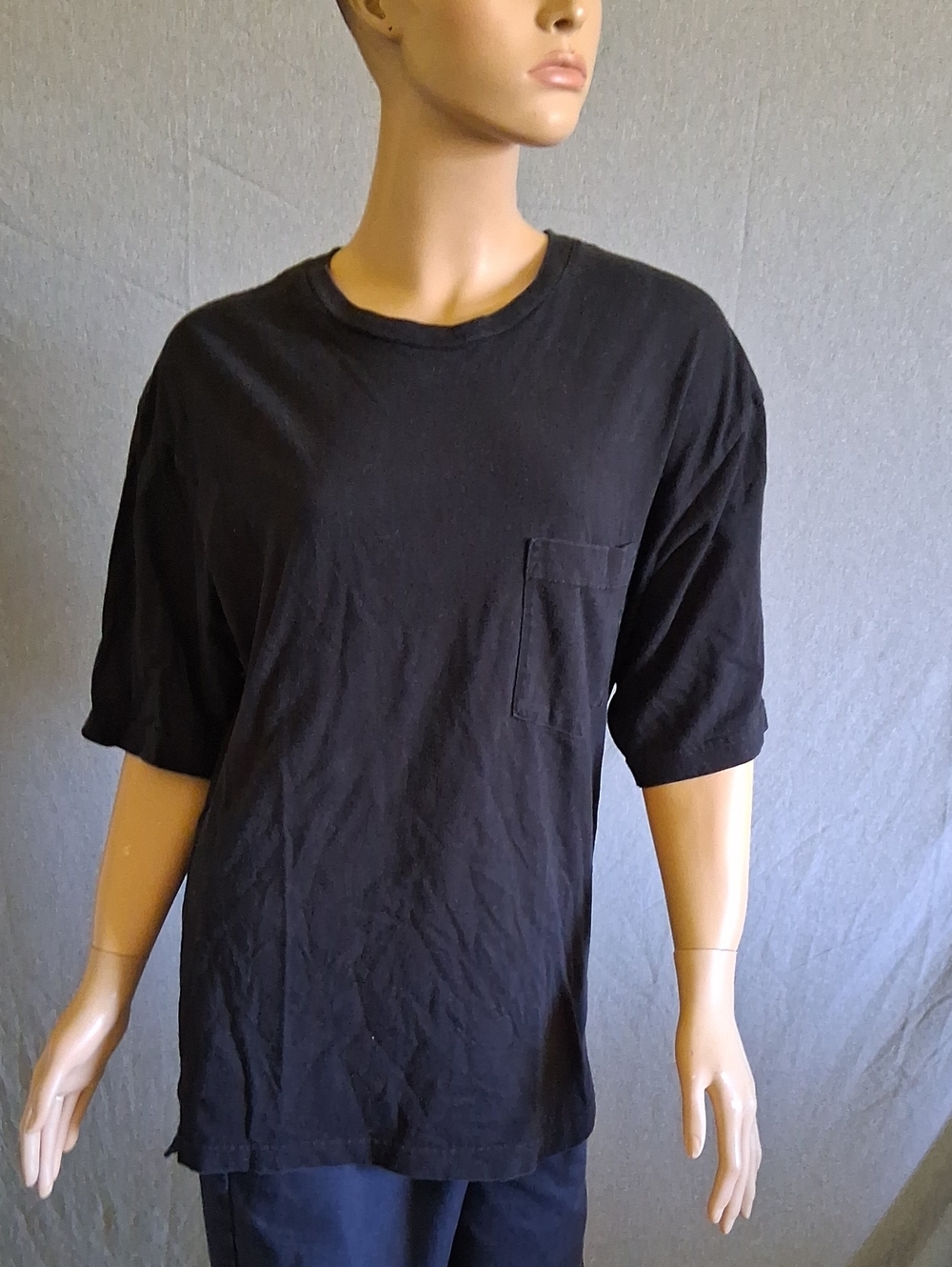 Men’s Black Short-Sleeve Pocket Tee